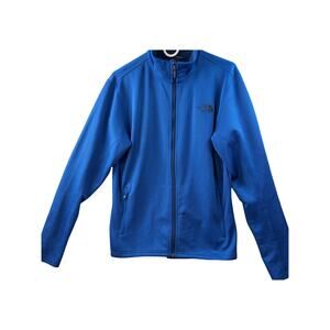 The North Face Men’s Full-Zip Athletic Jacket – Blue – Size M